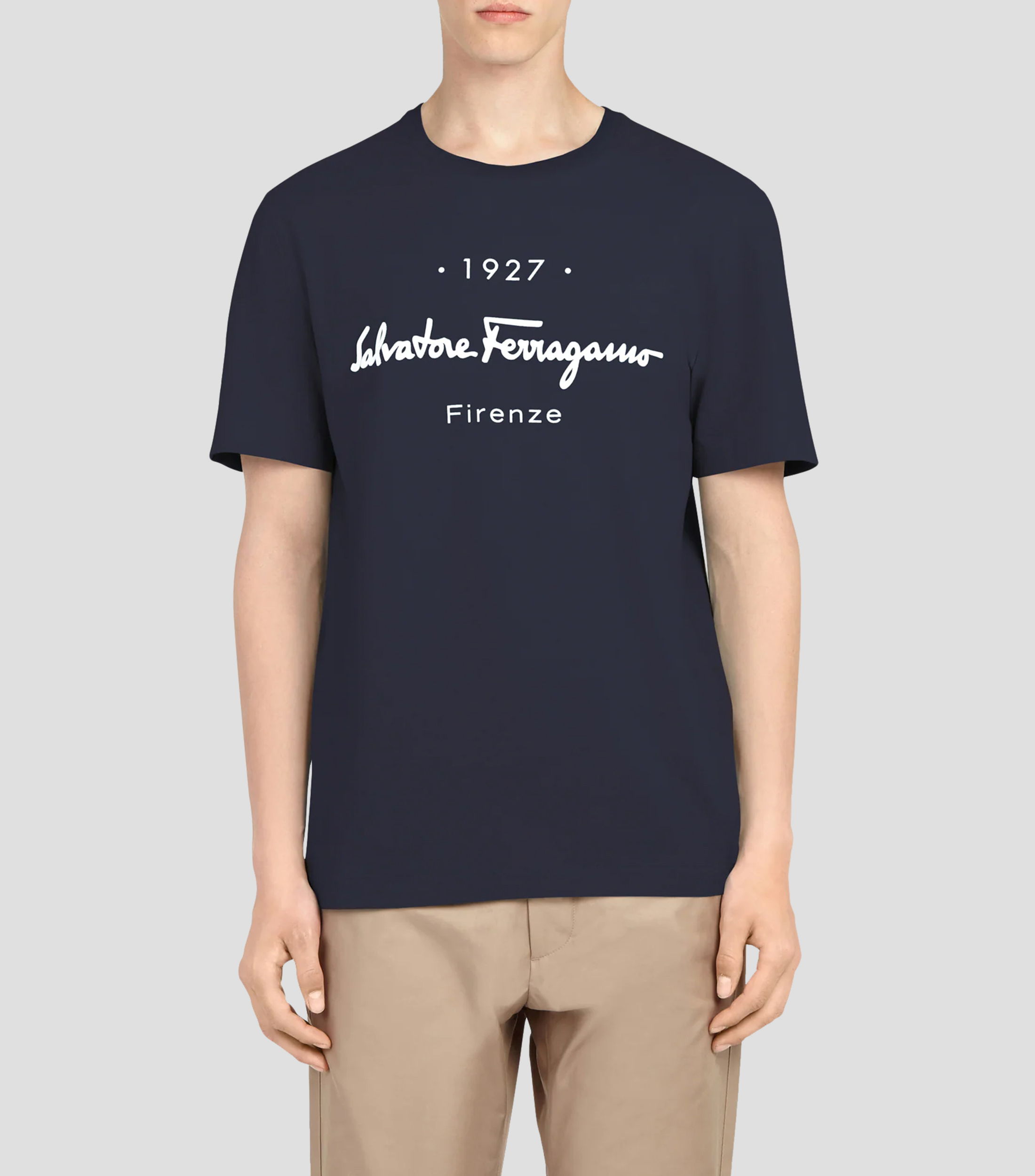Ferragamo Playera 1927 Signature Hombre El Palacio de Hierro